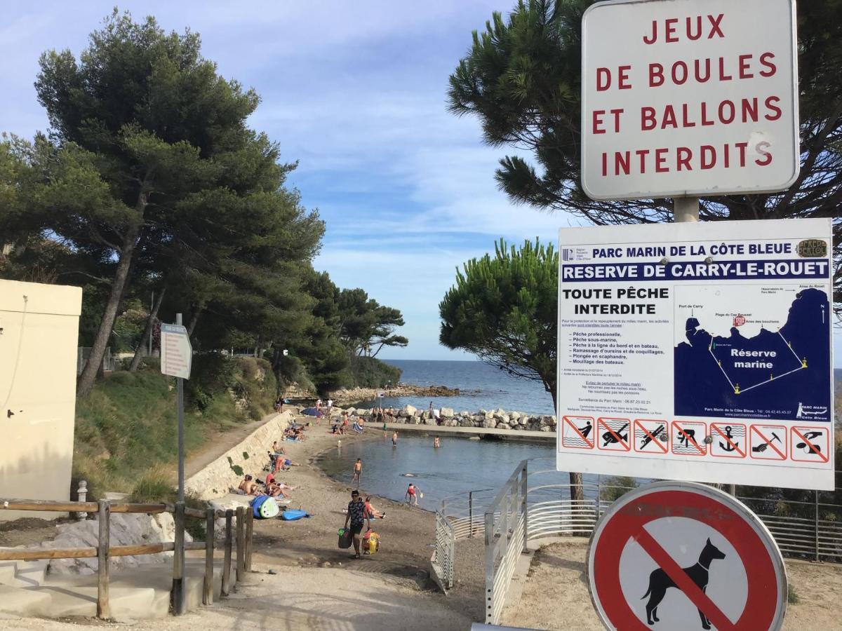 Studio Plage Du Cap Rousset Carry-le-Rouet Εξωτερικό φωτογραφία